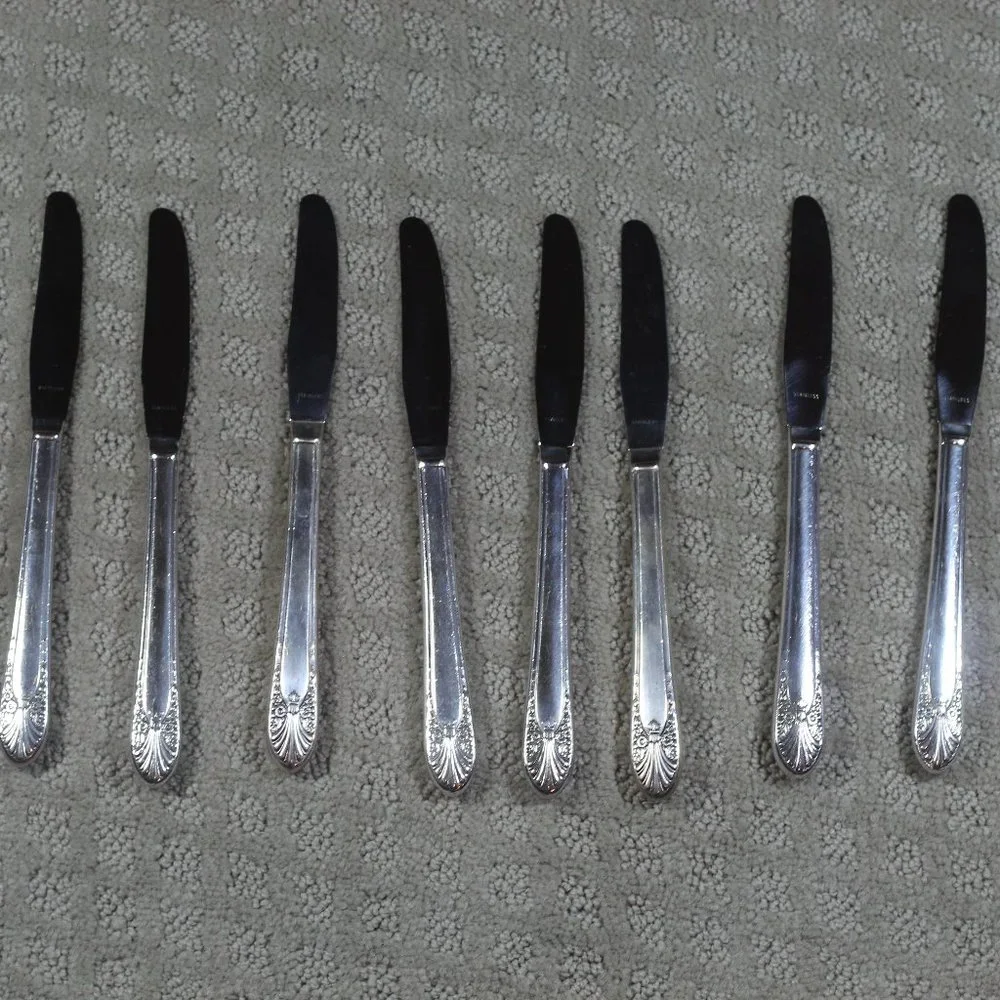RARE FIND! Crown Plate Silverplated Service for Eight in “Radiance”